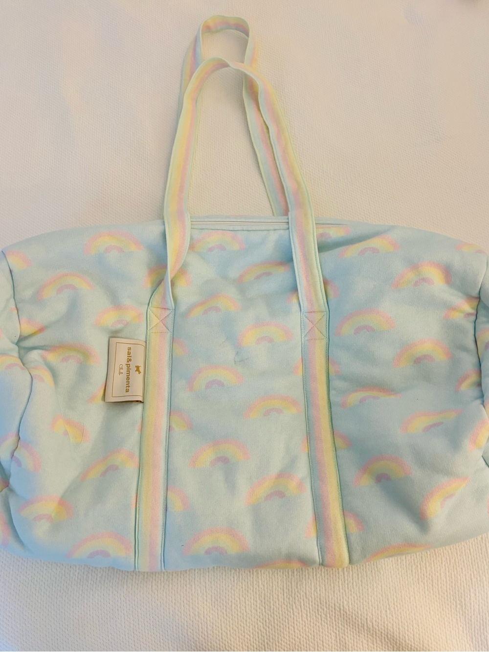 Sal & Pimento Rainbow duffle bag 🌈